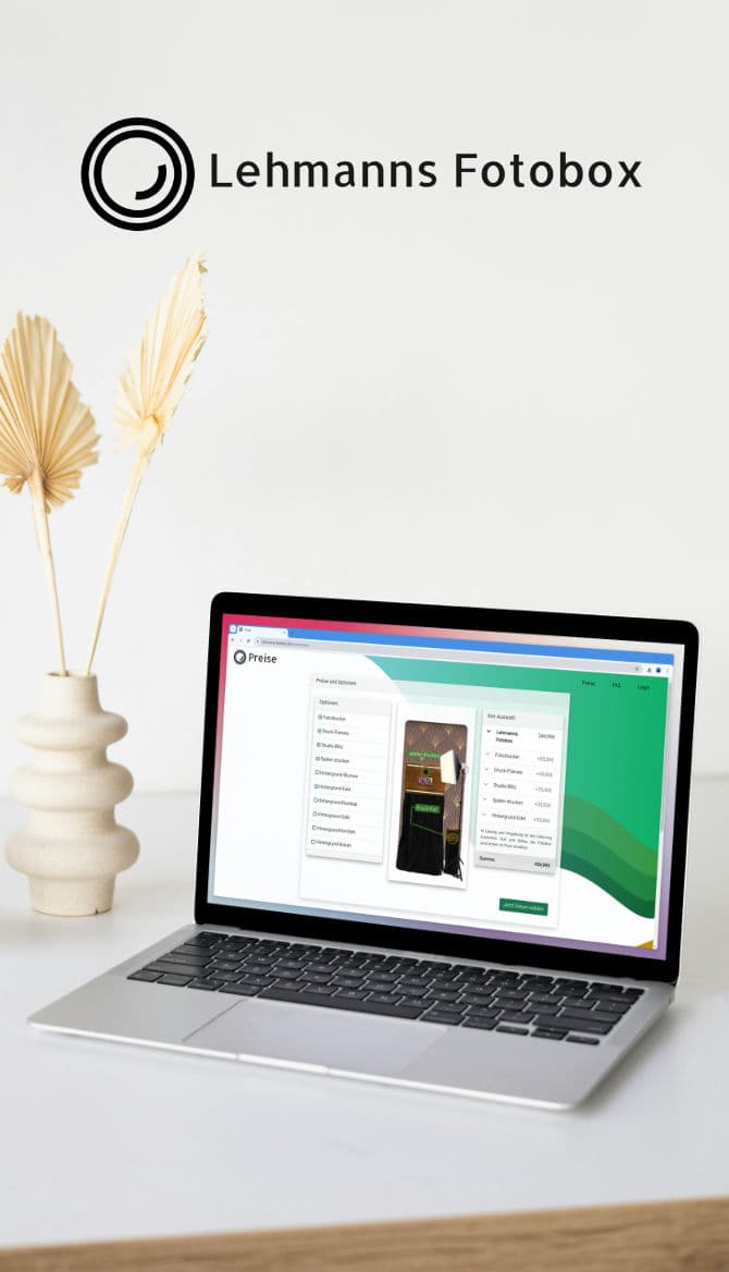 Online-Buchungssystem für Fotoboxen